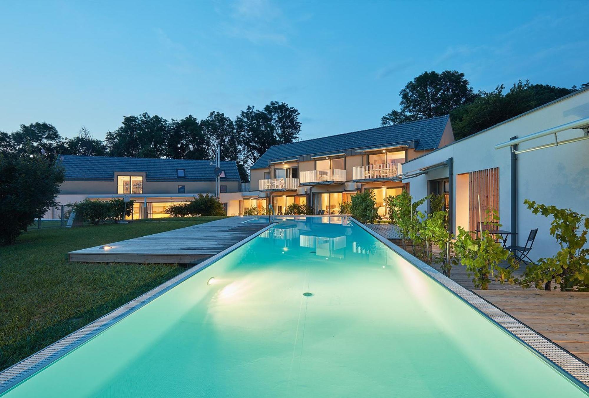 Hideaway An Der Weinstrasse - Pool & Sauna - Apartments Anderlage Spielfeld Esterno foto
